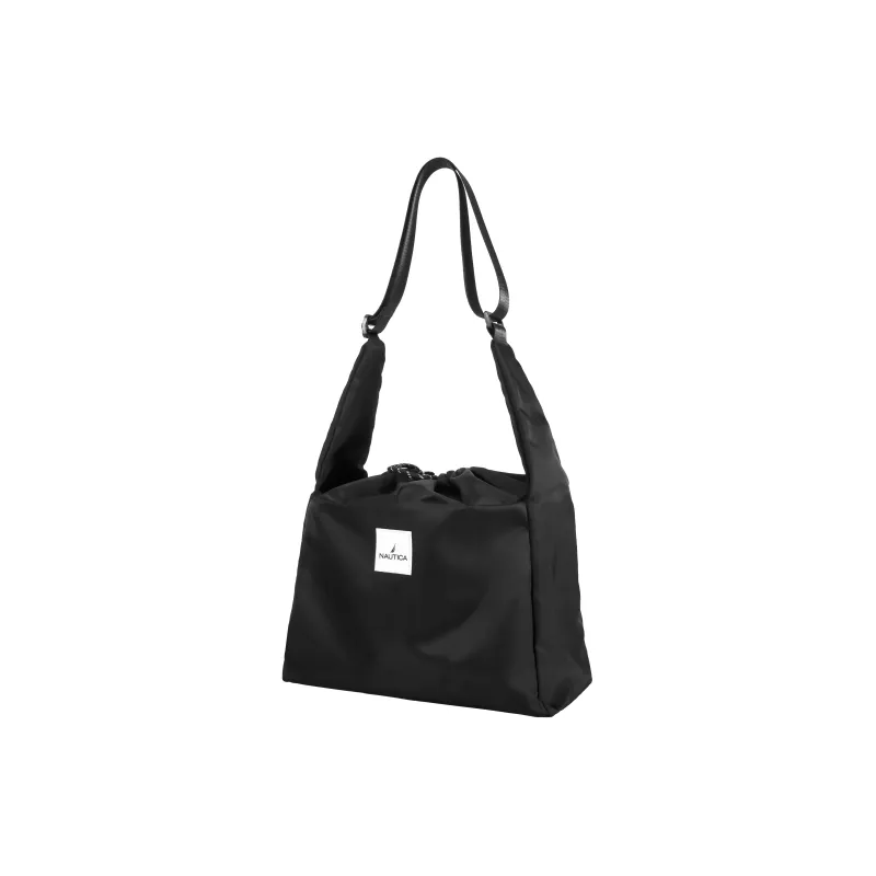 NAUTICA Nylon Crossbody Bag Regular Unisex Black-1