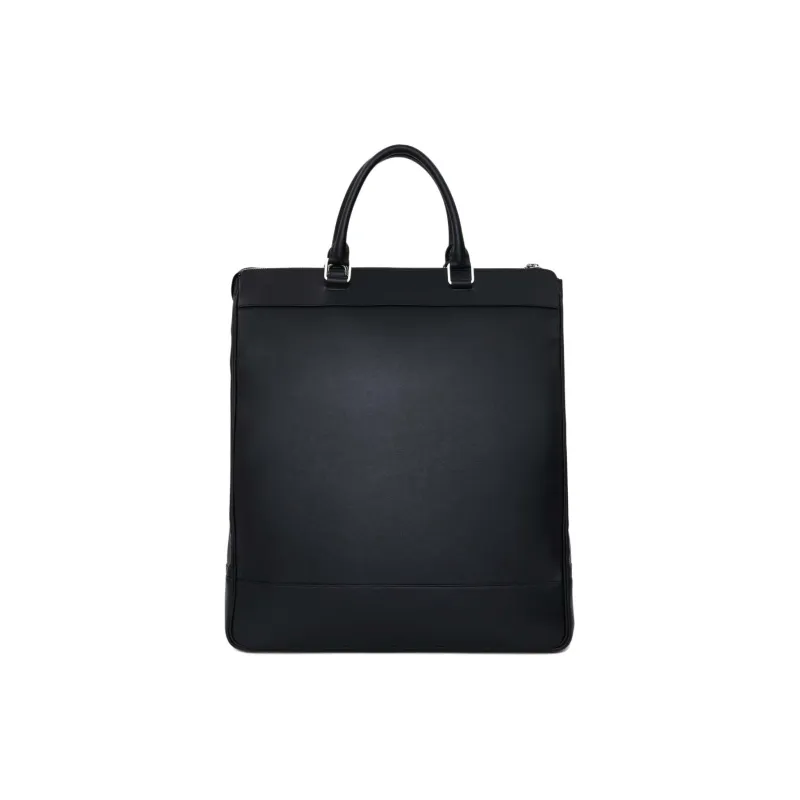 AU DEPART Calfskin One Shoulder Handbags Large Size Women's Black-1