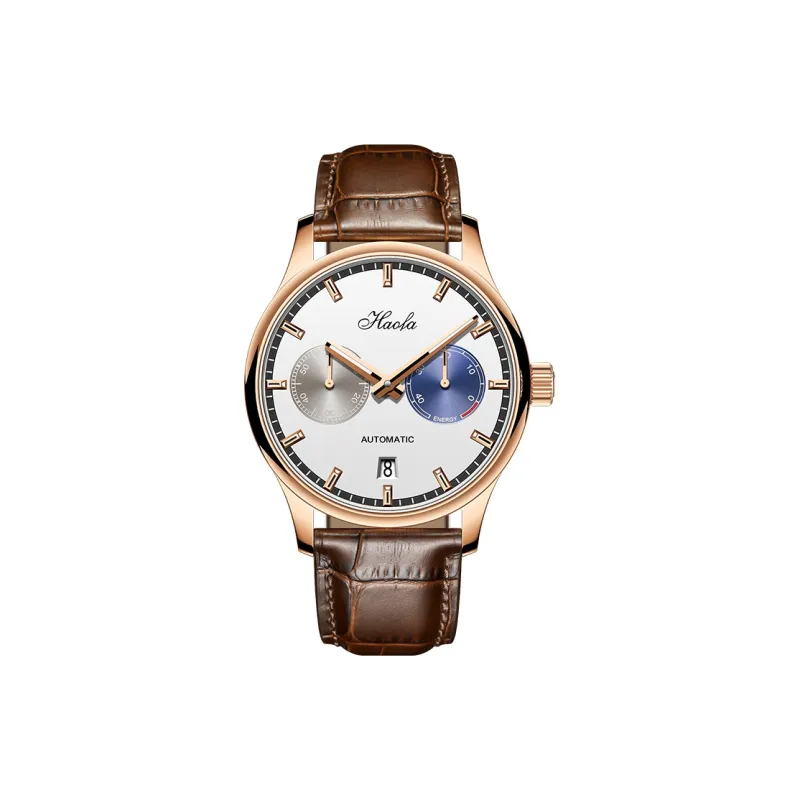 HaofaTourbillon Automatic Mechanical Movement Watch Men's Watches White Dial-2