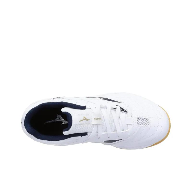 Mizuno WAVE DRIVE 9 Shock Absorbers Low Top Training Shoes Unisex White Navy Blue-2