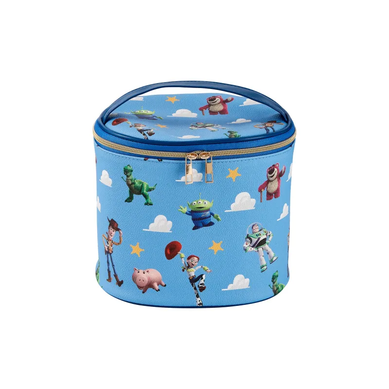 Disney Mickey Collection Lotso Collection PVC Cartoon Portable Travel Portable Storage Toiletry Bag Unisex-0