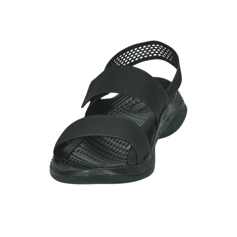 Crocs Beach Sandals Women's Black-2