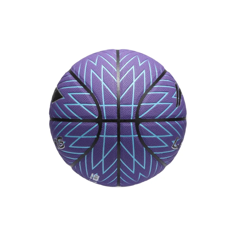 LiNing PU Basketball Purple Size 7 Training Unisex-19