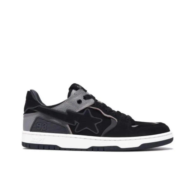 BAPE A BATHING APE Sk8 Sta #6 Black-5