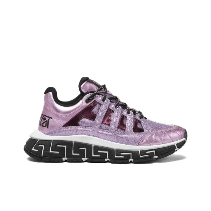 VERSACE Trigreca Low Top Casual Shoes Women's Pink-1