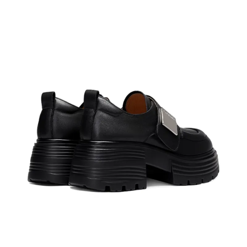 JESSICA SOPHIA Loafers 5.5cm Women's Black-4