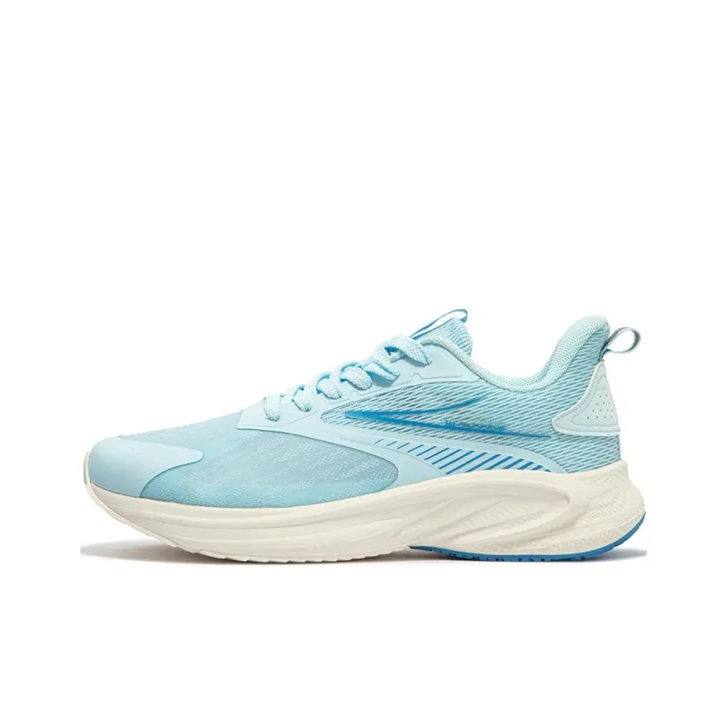 361° Speed Cushioning Wear Resistant Low Top Running Shoes Men's Blue White-0