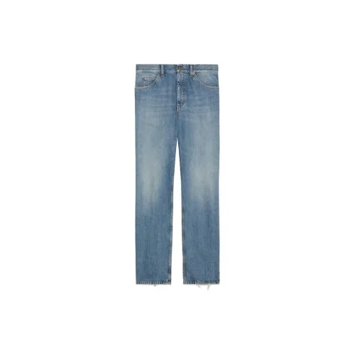 GUCCI Jeans Men Blue