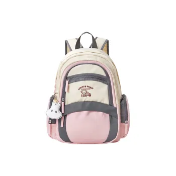 Miffy Oxford Backpack Large Size Women's Pink/Green
