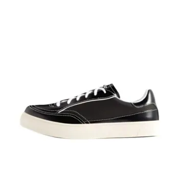 OUR LEGACY Skimmer Patent-leather Sneakers
