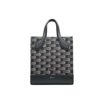 BALLY Denim Tote Bag, Shopping Bag, Shoulder Bag, Handbag Mini Women's Blue