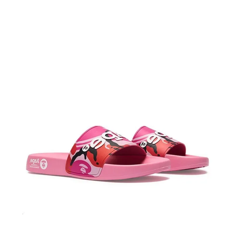 Aape Stylish Sandals Unisex Purple Pink-3