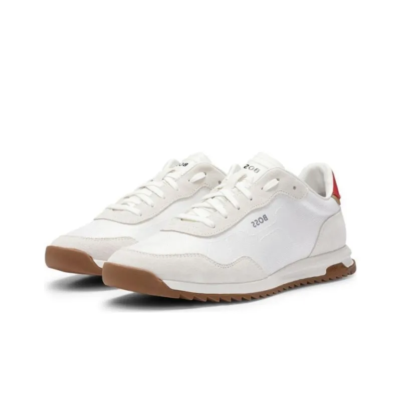 HUGO BOSS Low Top Casual Shoes Men's White-3