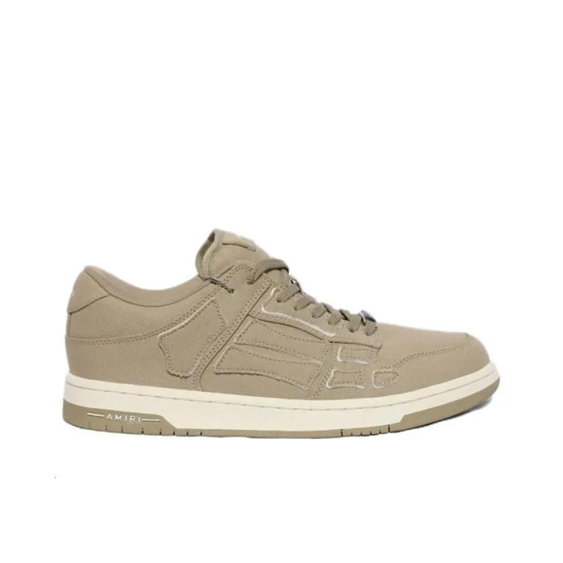 AMIRI Chunky Canvas Skel Top Low 'Green'-1