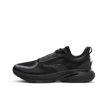 361° Dog Walking Shoes 2.0 Cushioning Anti Slip Wear Resistant Breathability Low Top Running Shoes Men's Obsidian Black