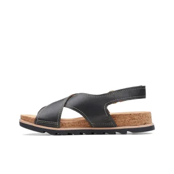 Clarks Beach Sandals Women's Black
