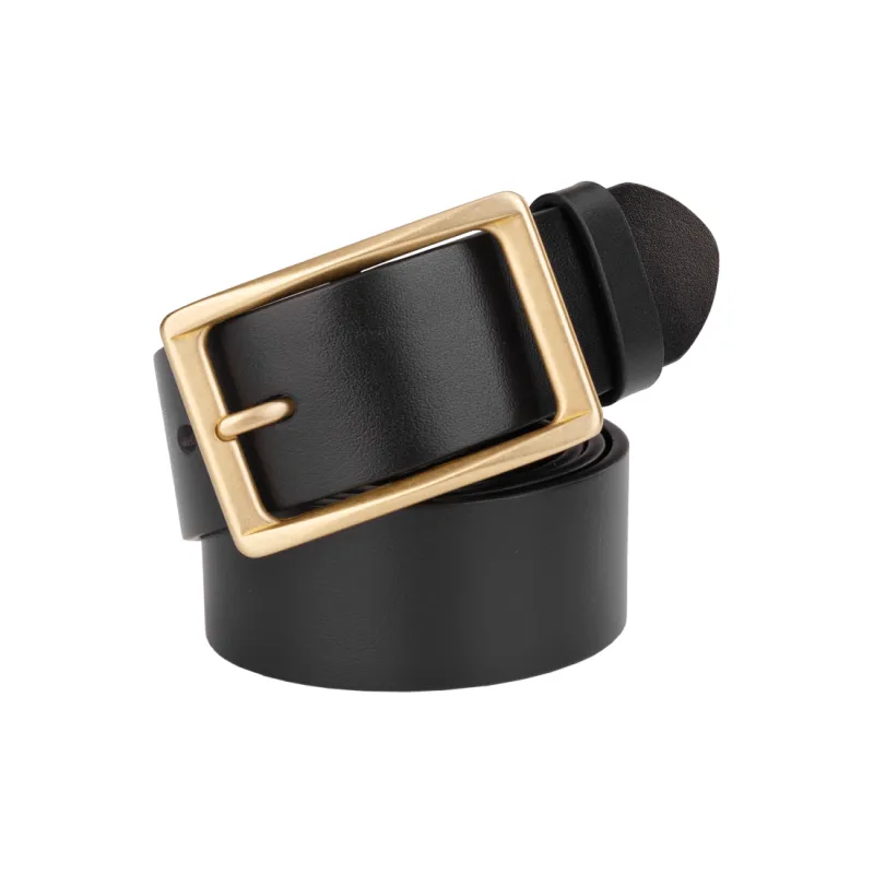 Cows Reign Single Layer Top Grain Cow Leather Leather Belts Men's Width 3.7CM-1