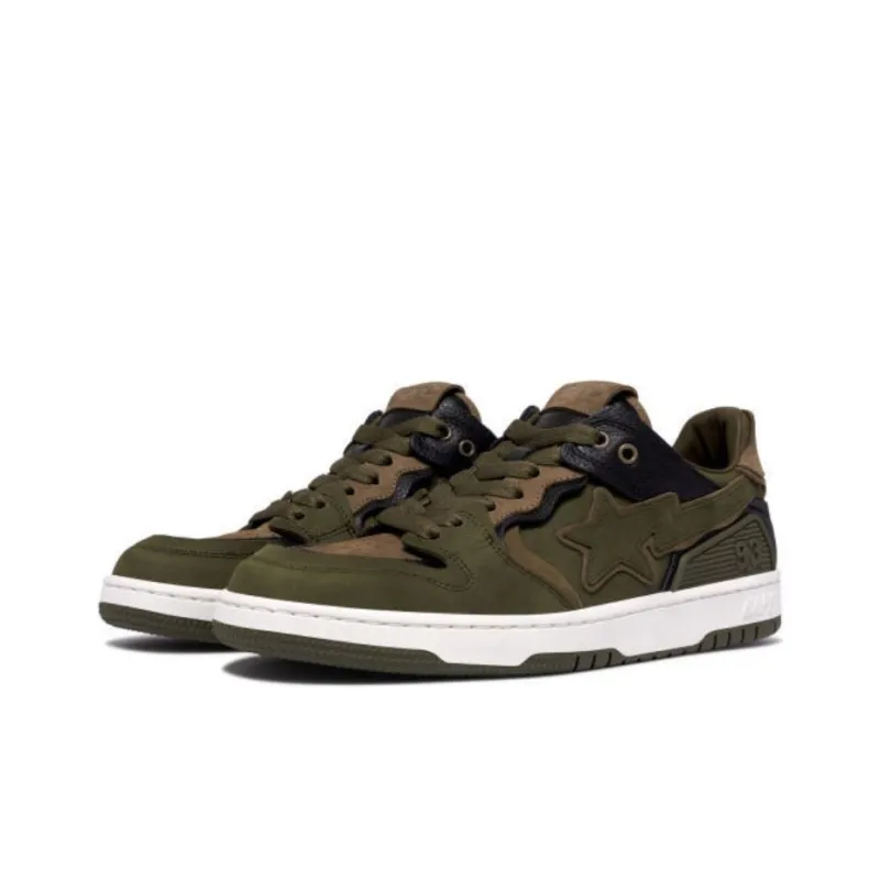 BAPE A BATHING APE Sk8 Sta #6 Black-2
