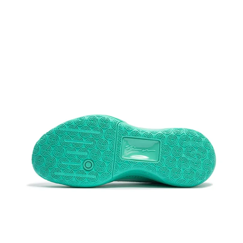 361° DVD Team Basketball Shoes Men Low Top Green/White-4