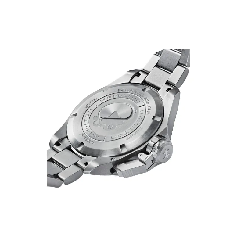 HAMILTON Automatic Mechanical Movement Men's Watch 42mm Black Dial-2