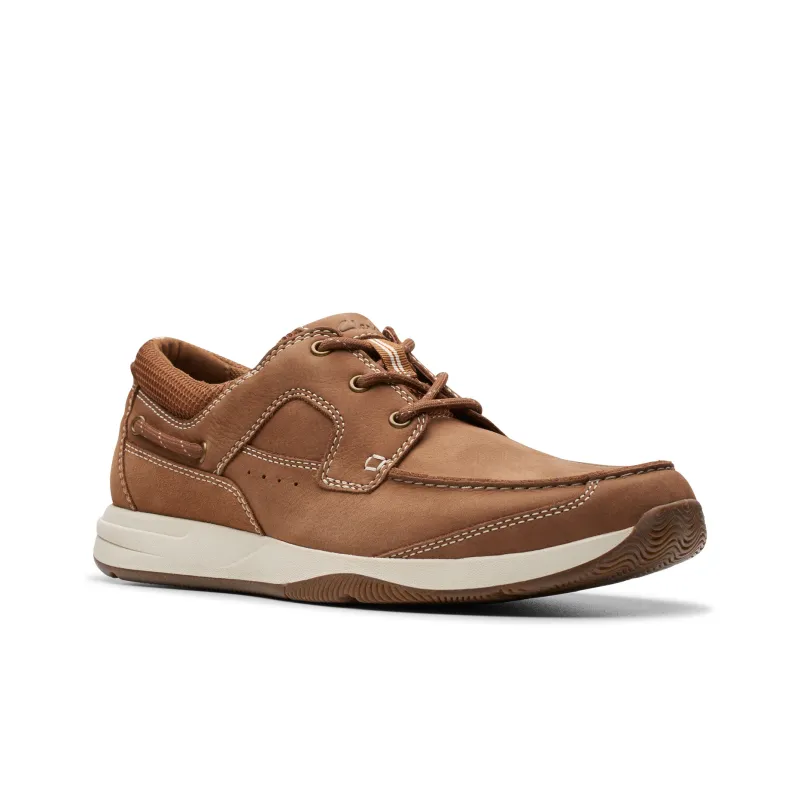 Clarks Casual Shoes Men Low Top Light Umber-1