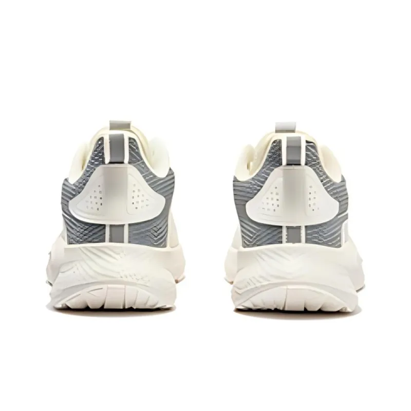 361° Speed Cushioning Wear Resistant Low Top Running Shoes Men's Silver White-2