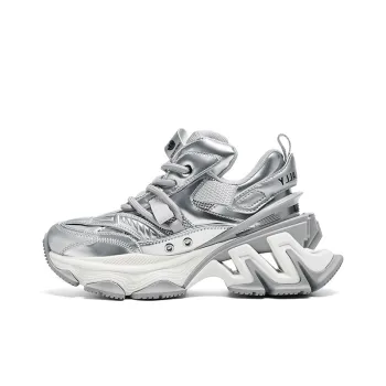 CHERYKALLY Durable Breathable Low Top Chunky Sneakers Women's