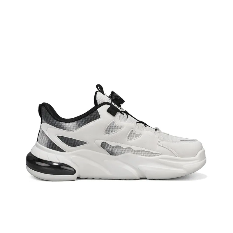 DEERWAY Wear-Resistant Lightweight Height Increasing Low-Top Chunky Sneakers Men's-16