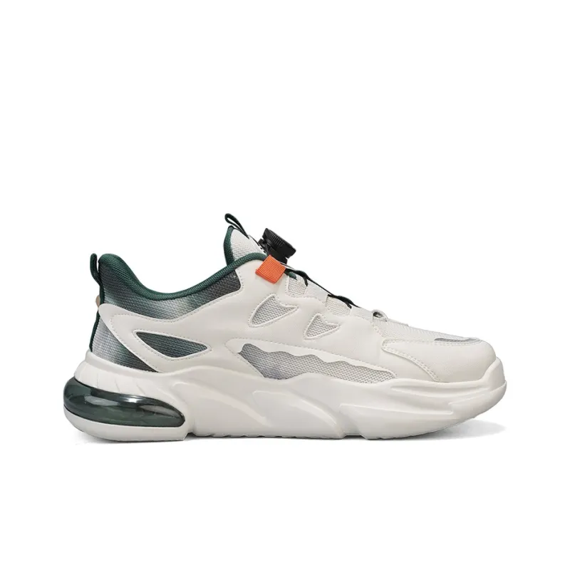 DEERWAY Wear-Resistant Lightweight Height Increasing Low-Top Chunky Sneakers Men's-1