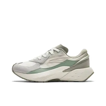 Anta Rock Sugar 4 Cushioning Wear-Resistant Low-Top Casual Shoes Women's White Cyan Gray Green