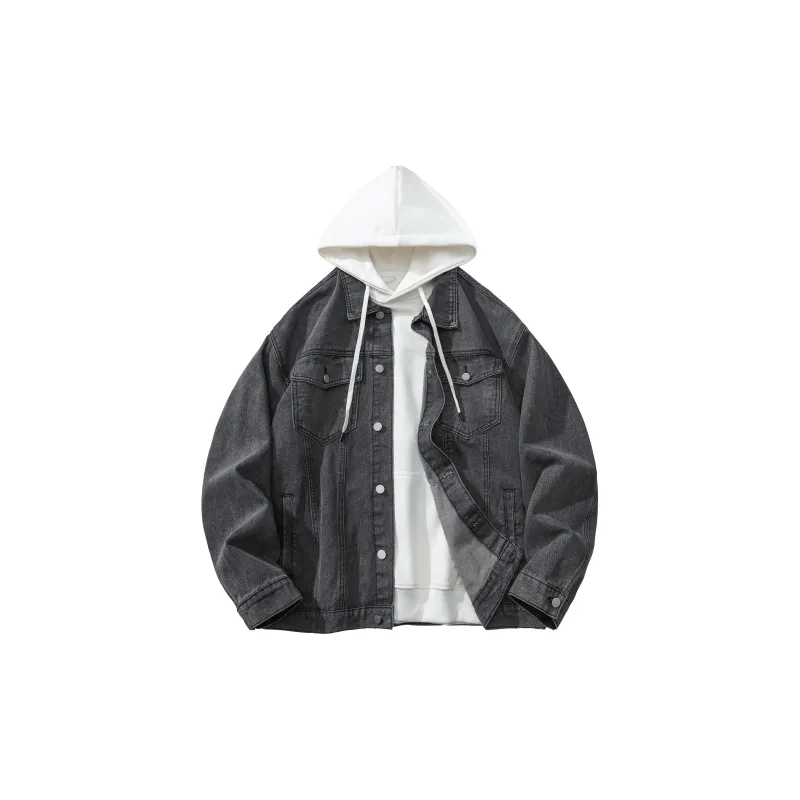 LIVINGTOWN Denim Jackets Unisex-12