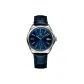 Blue Dial Natural Blue Leather Strap