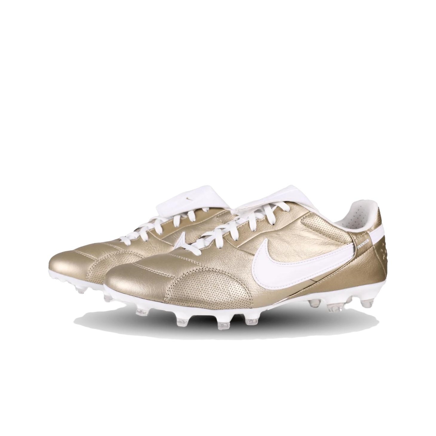 Nike Premier 3 Metallic Gold Grain White Gold US M 9.5 - POIZON