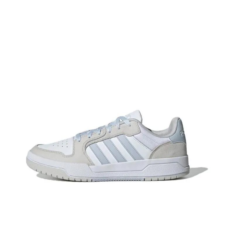 Adidas Neo Entrap Low Top Skateboard Shoes Unisex White-0