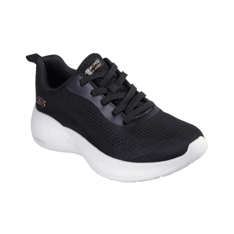 Skechers GO Run Ma Cushioning Breathable Low Top Running Shoes Women's Black-1