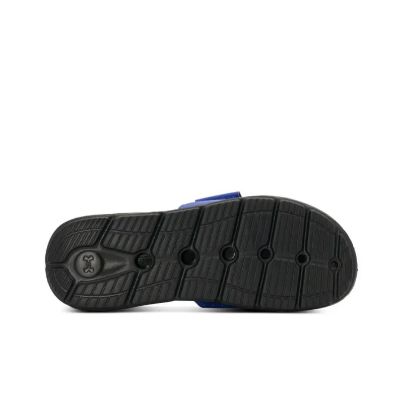 Under Armour Mercenary Slippers 'Blue Black'-4