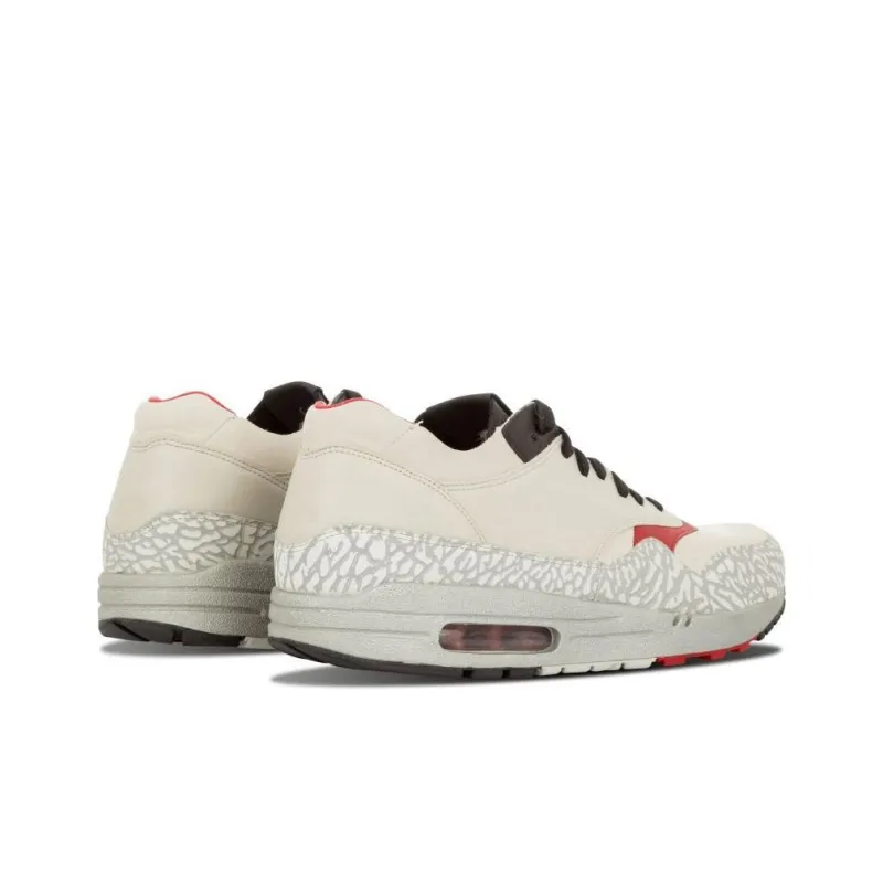Nike Air Max 1 Nl Premium Elephant Print Neutral Grey Varsity Red 2005-4