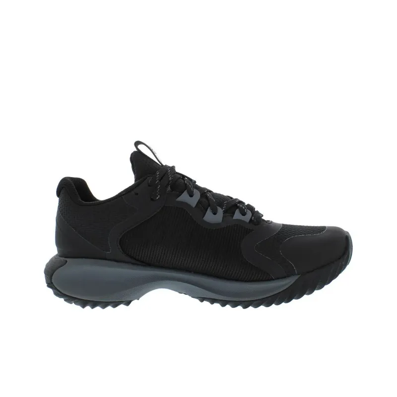 THE NORTH FACE Anti Slip Wear Resistant Low Top Casual Shoes Women's Black Gray Color-1