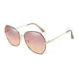 Tea Gold Frame with Gradient Tea Brown Lens