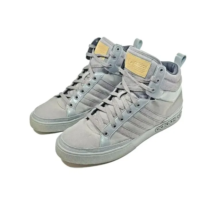 Adidas Top Court High Grey-2