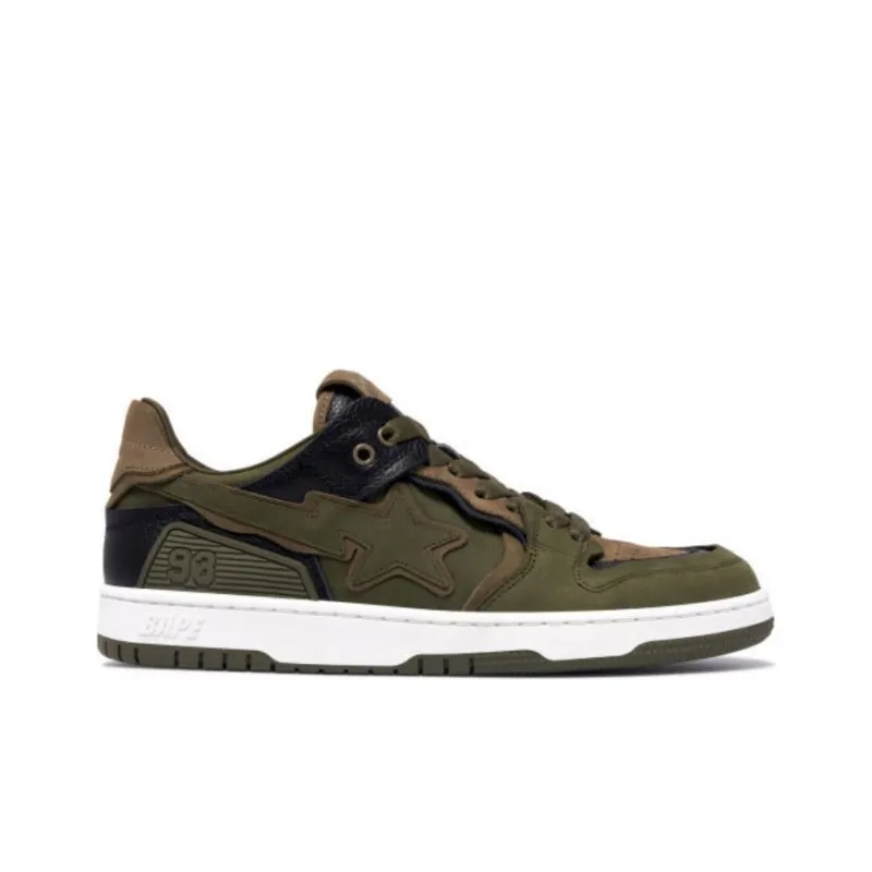 BAPE A BATHING APE Sk8 Sta #6 Black-1