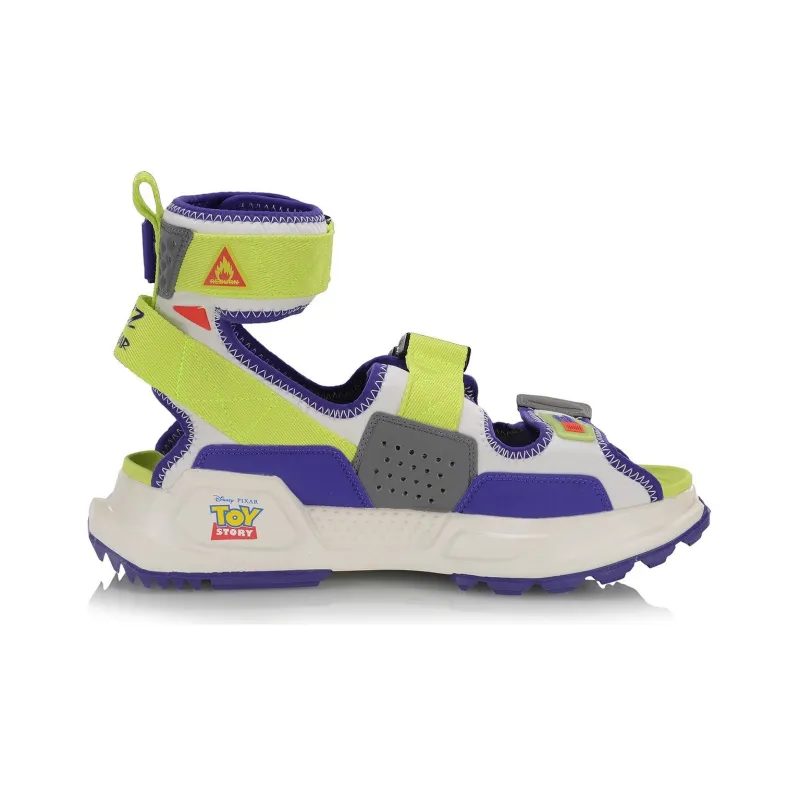 WANJUZONGDONGYUAN x LiNing Reburn Beach Sandals Men's White Green-1