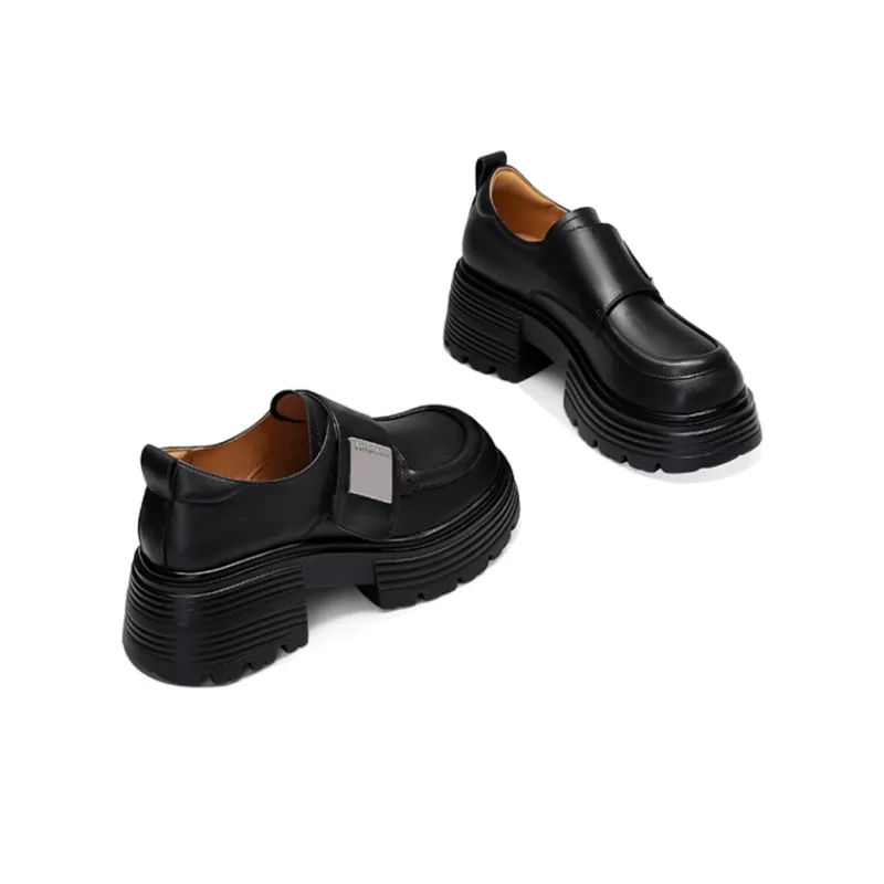 JESSICA SOPHIA Loafers 5.5cm Women's Black-2