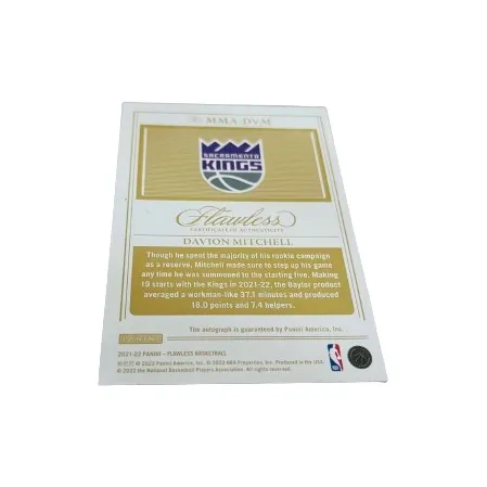 PANINI 21 22 King Davion Mitchell Basketball Card Product Access Sports Cards-7