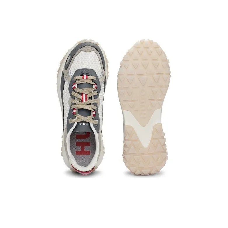 HUGO BOSS Low Top Casual Shoes Men's Gray-4