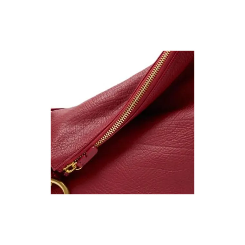 Burberry Knight Calfskin Crossbody Bag, Shoulder Bag Women's Gemstone Red-5
