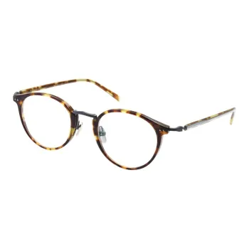 MASUNAGA Titanium Acetate Round Eyeglass Frames Unisex Multicolor