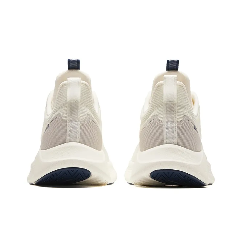 Anta Nebula Slip Resistant, Abrasion Resistant, Breathable, Lightweight Low Top Running Shoes Men's Ivory White-2