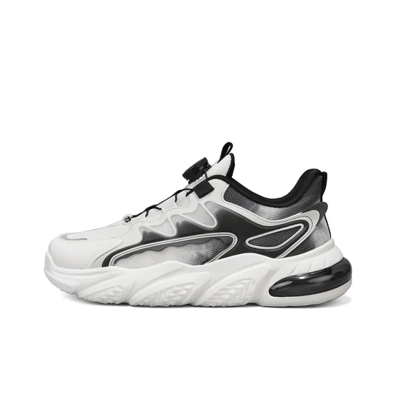 DEERWAY Wear-Resistant Lightweight Height Increasing Low-Top Chunky Sneakers Men's-15