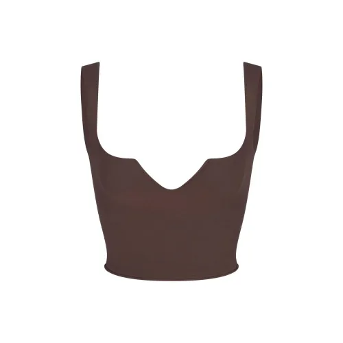 Skims Camisoles Women's ESPRESSO/Dark Coffee Color